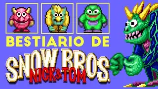 SNOW BROS: conoces a todos los enemigos del juego??