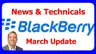 BB Stock Update News and Technicals (BlackBerry News)