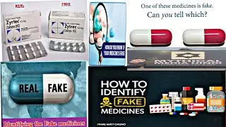 How to check fake medicine 💊💉How to check the authenticity of a medicine?नकली दवा की जांच कैसे करें