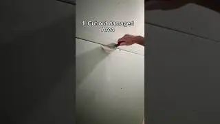 I&rsquo;ll NEVER do this another way! Best way to Fix bad drywall before you tape! Quick and easy. #diy