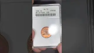 Amazing 1858 Flying Eagle Cent with a huge Cud Mint Error!!! #coinshopfinds #flyingeaglecent #coin