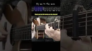 Fly me to the moon | Fingerstyle #fingerstyleguitar #guitattab #flymetothemoon