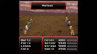 Final Fantasy 6 Snes FFV vs FFVI