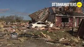 Footage of the aftermath from the tornadoes in Ottawa and Dunrobin