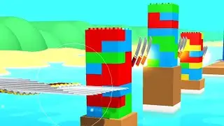 Flying Cut Game! Satisfying and Relaxing ASMR Slicing Video