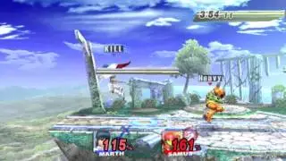 KillLock (Marth) vs DC (Samus)