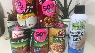 What We Can Do Now to Prepare for the 3rd Deadly Event! Dented Cans-Markdown Fruit-Insect Spray!