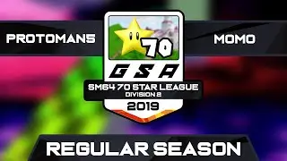 protoman5 vs m0m0 | Regular Season | GSA SM64 70 Star League D2 Season 1