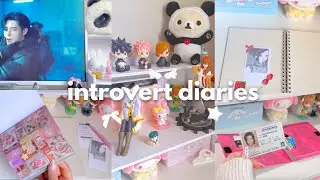 introvert diaries🍓! cozy vlog, haul/unboxing, journaling, staying at home, enhypen album, aesthetic