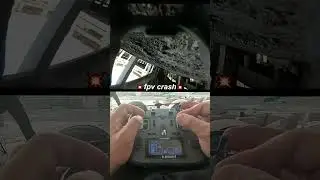 FPV Crash: Turtle Mode or Quit? 🤔🚁 #fpv