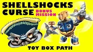 Skylanders Swap Force Wind-Up Gameplay - Shellshocks Curse Solo Survival w/ Toy Box Path - #1 Fav
