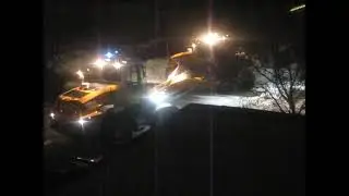 City Snow Removal Two Loaders and Salt Truck 12/28/2025 (part 2 of 2)