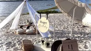 Romantic Beach Picnic | Date night ideas