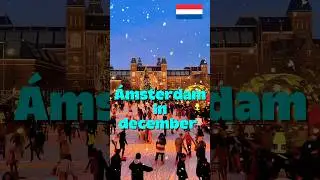 Рождественские огни Амстердама 2025 ✨❄️ | Сказочный праздник в Голландии!