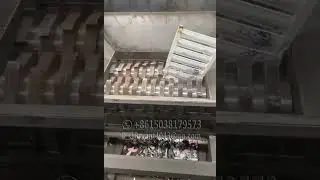 waste Radiator shredder Radiator recycling machine for copper aluminum separating