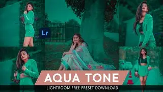 Lightroom Aqua Tone Presets🔥| Lightroom Mobile Presets DNG | Lr Free Presets Download | Aqua Preset