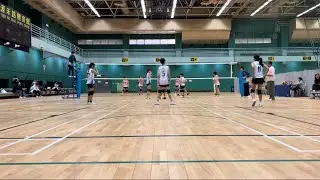 2023年12月9日 女子乙組學界 黃允畋VS聖心