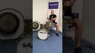 1960's Hollywood Meazzi Oceanic BOP drumset 18