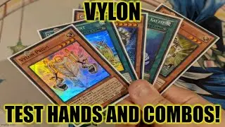 HOW TO PLAY A VYLON DECK! TEST HANDS AND COMBOS! (OCTOBER 2020) YUGIOH!