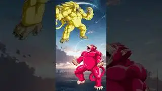 Goku oozaru vs Vegeta oozaru | Who is strongest