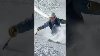 Tips for skiing deep powder. #skiing