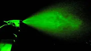 Green Spray Effect Green Screen