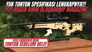 Bedah Spesifikasi PCP Ruger AWM Stainless: Anti Karat & Power Gahar!