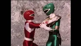 Tommy derrota o Lizzinator - Mighty Morphin Power Rangers