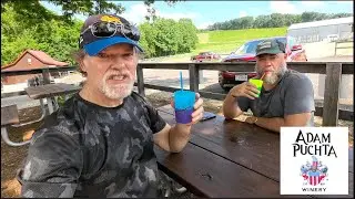 Adam Puchta Wine Slushy in Hermann Missouri USA