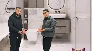 غزولة مقداها فرحة 🤲🏻 الحمام بدا فالتجهيزات أول مرة عادي يولي ديالي بوحدي 🏠