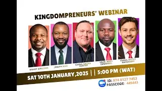 KINGDOMPRENEUR WEBINAR WITH CALVIN HUNTER