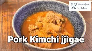 The star of Korean food Pork Kimchi jjigae(Stew) #Korean Food #Whole30