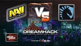 Na'Vi vs Team Liquid Dream League Best Moments! Dota 2