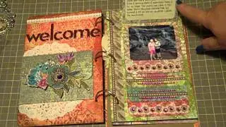 Travelogue Mini Album / Journal for YPP 2012 swap!