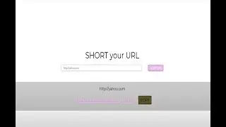 Short the URL in PHP MySQL & JavaScript Free Code