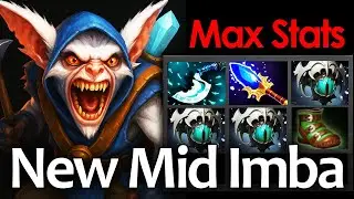 IMBA Meepo MID — Max Stats New Mid That Destroys Games (7.39e · Immortal) #dota2highlights