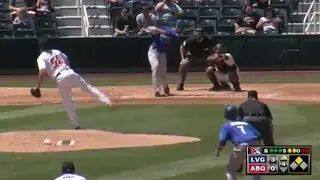 Las Vegas pitcher Syndergaard hits a two-run blast