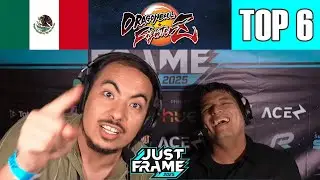 JUST FRAME 2025 | DBFZ Top 6 (Neku Muzan Levi_Shoto) Torneo FighterZ
