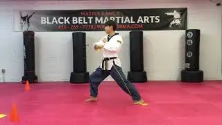 5min Taekwondo Home Training with Resistance Band