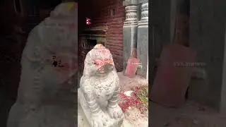 Came across a devi temple while walking in bhaktapur#bhaktapur#nepal