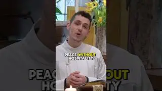 There&rsquo;s no peace without hospitality #christian #sermon #homily #preaching #peace #hospitality