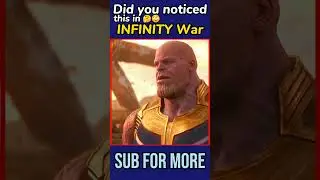 Did you noticed this in INFINITY WAR🤔🔥  #avengers #thanos