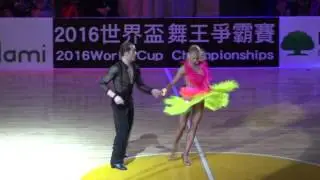 Riccardo & Yulia - samba 2016 taiwan world super star show -舞王:4K
