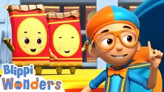 Chocolate Factory! | Blippi Wonders | Cartoons For Kids | Educational Videos For Kids