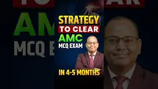 Strategy to Clear AMC MCQ Exam #shorts #amcexampreparation #academically #drakramahmad #doctors