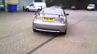 Toyota celica gets stainless steel exhaust @ styledynamics / styledynamix