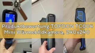 Produktbewertung TOPDON TC004 Mini W&auml;rmebildkamera, 240x240 IR-Aufl&ouml;sung Handheld Thermal Camera, 15