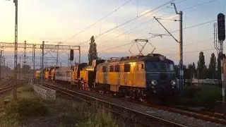 EU07-1527 + Pt47-65 + Ol49-59 + TKt48-18 | Podsył do Chab&oacute;wki {Chorz&oacute;w Batory}