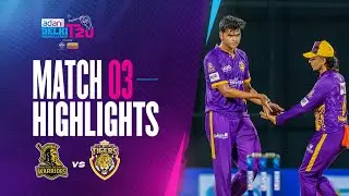 New Delhi Tigers Crush Outer Delhi Warriors by 40 Runs | DPL 2025 3rd Match
