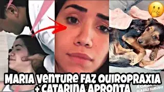 💥Maria venture faz quiropraxia+ catarina bagun&ccedil;a tudo😆